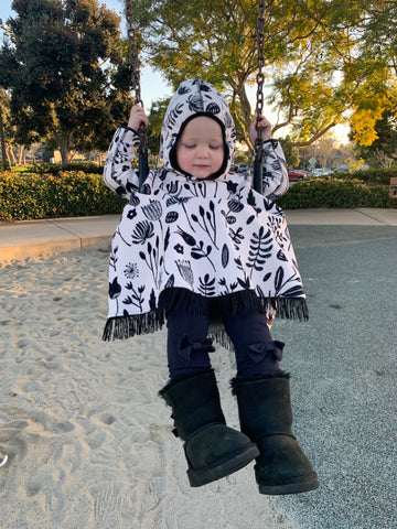 Lily long sleeve wearable blanket over swings